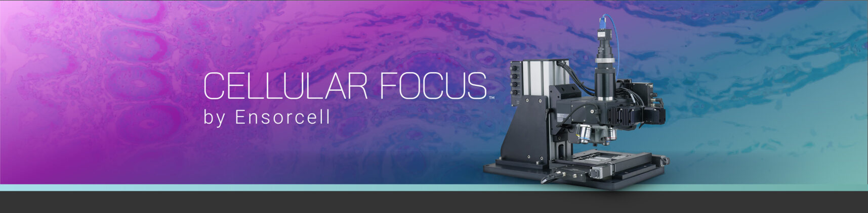 Image of the Ensorcell Cellular Focus microscopy workstations platform